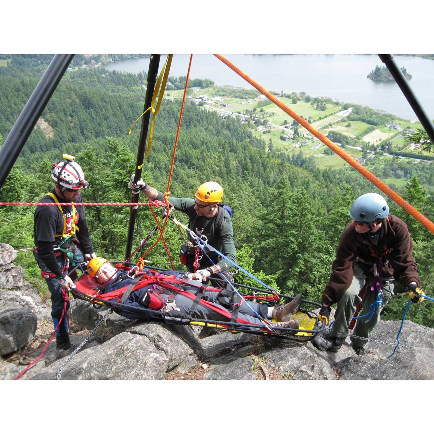 Top Rope Foundations Rope Rescue Calibration Seminar Foundations (Level One) | Conterra Inc